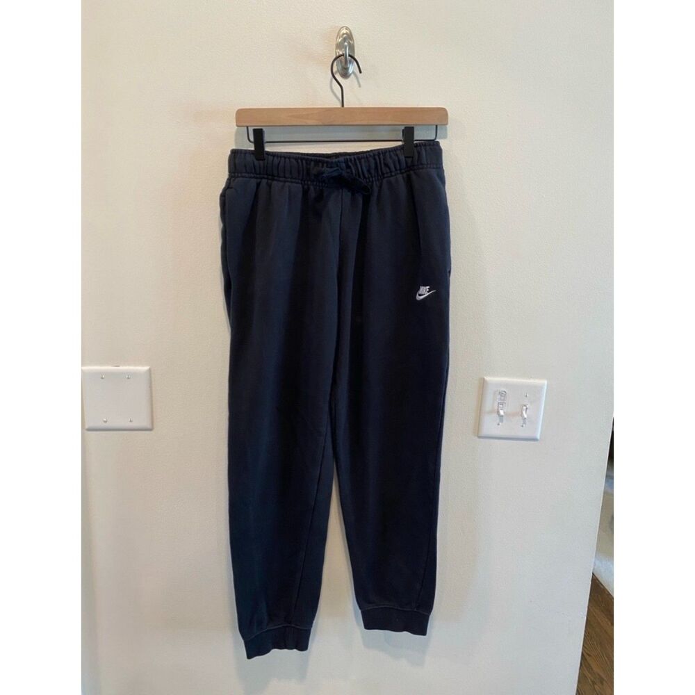 Nike Men's Sportswear Club Fleece Jogger Sweat Pants Size Medium Black athletic